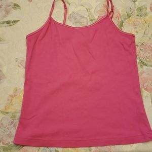 Pink camisole